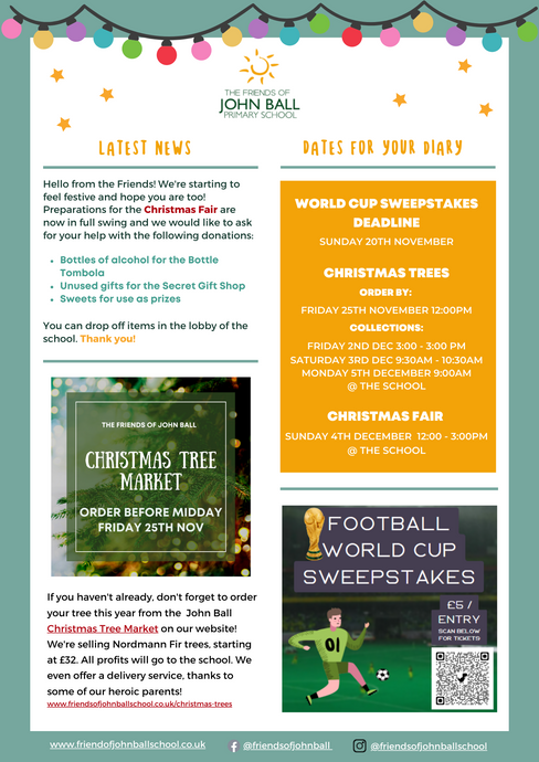 Newsletter: Getting Ready for Christmas - 18/11/22